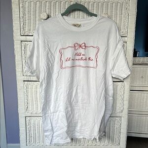 Shop Kristin Jones “Hold On, Let Me Overthink This” tee